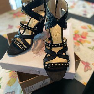 Never Worn!!! Jessica Simpson Strappy Wedge
